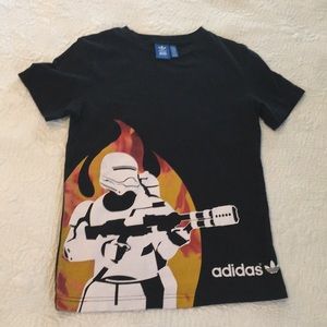 Youth adidas star wars star trooper t shirt